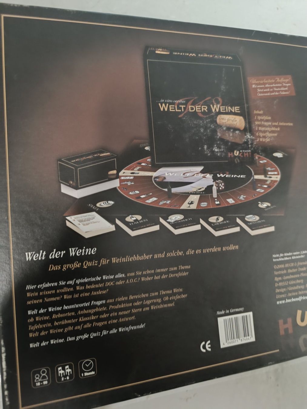 Jeux: Brettspiel "Welt der Weine" – D'occasion à Bern par adriano151030 2
