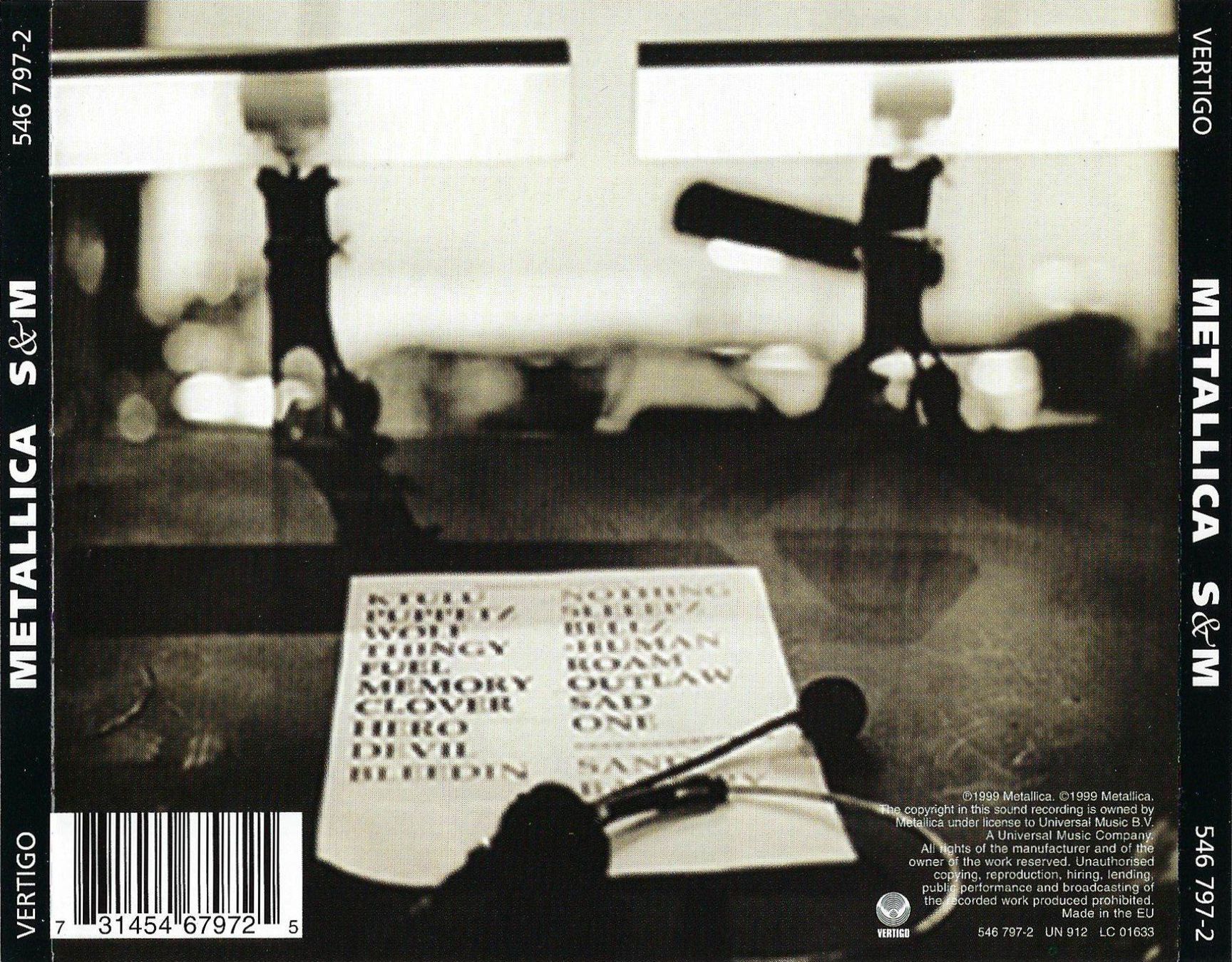 CDs: Doppel-CD: METALLICA - S&M – Gebraucht aus Rotkreuz von groeli69 1