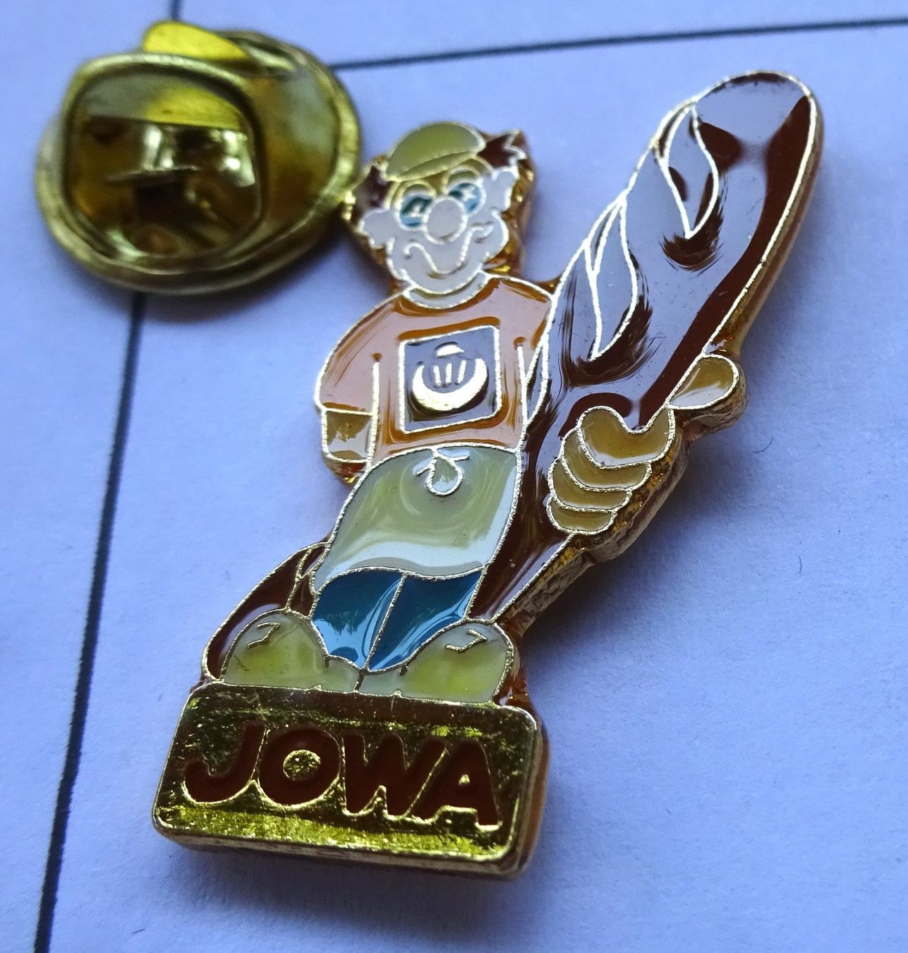 Plaketten & Abzeichen: Pin Jowa Bäcker  Brot – Gebraucht aus Utzenstorf von BUtter81