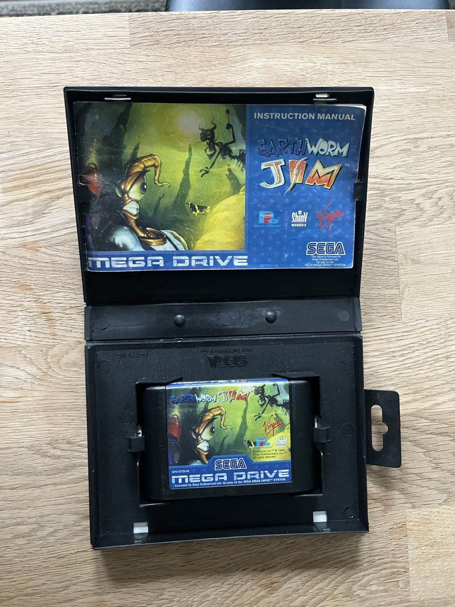 Giochi: Earthworm Jim - Sega Mega Drive - OVP – Usato da Baden venduto da tob_t8gw 4