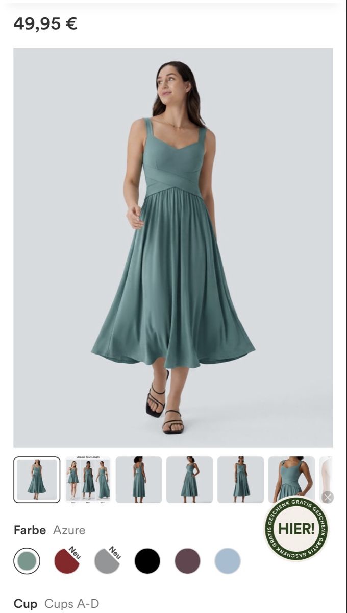 Vestiti: Halara Midikleid ungetragen  – Nuovo (secondo la descrizione) da Ried-Brig venduto da sylvie1976
