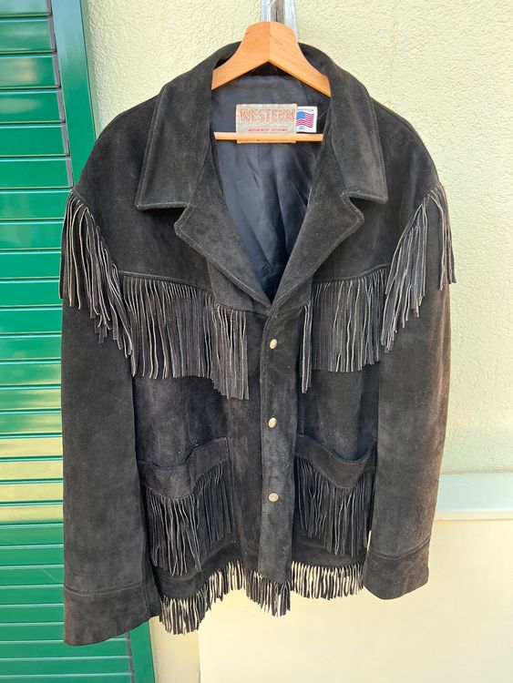 XXL Schott NYC Fransenjacke Wildlederjacke (Gebraucht) in Immensee