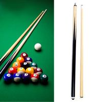 Billard Queue aus Holz 1/2 Billiard Cue 145cm mit Köcher