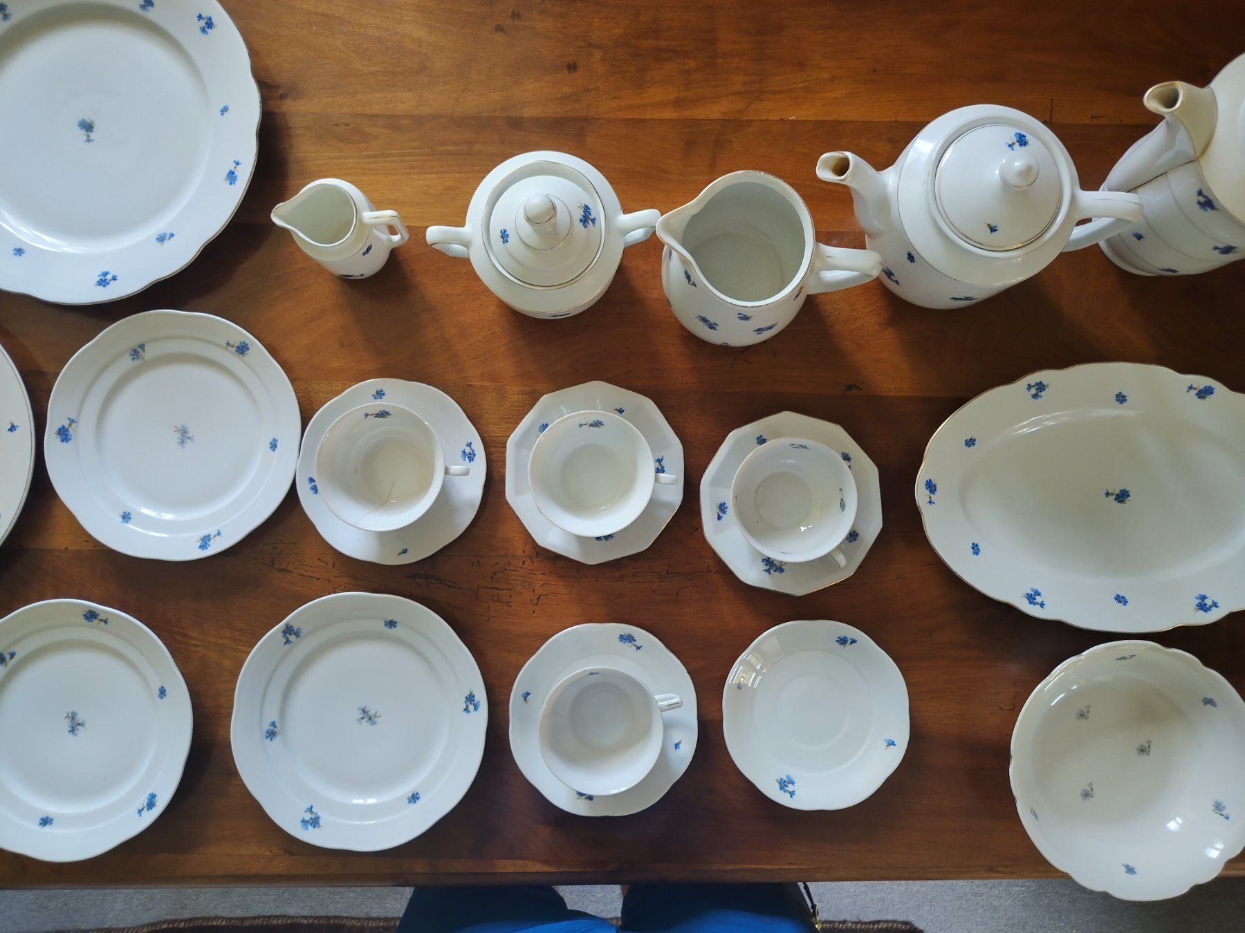 Set di piatti: Kornblumen Service – Usato da Meilen venduto da Impressum 2