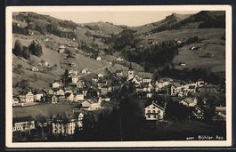 Bühler /App., Ortsansicht aus der Vogel