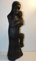 Kunst gr Afrikanische handgeschnitze Skulptur sehr schwer 53