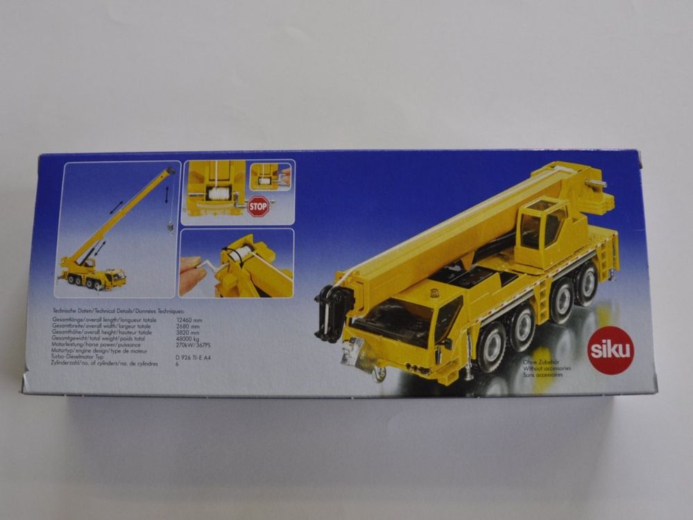 SIKU 2816 ( V 293 ) Mercedes Kranwagen ohne Facetten. EUR 39,00 - DE