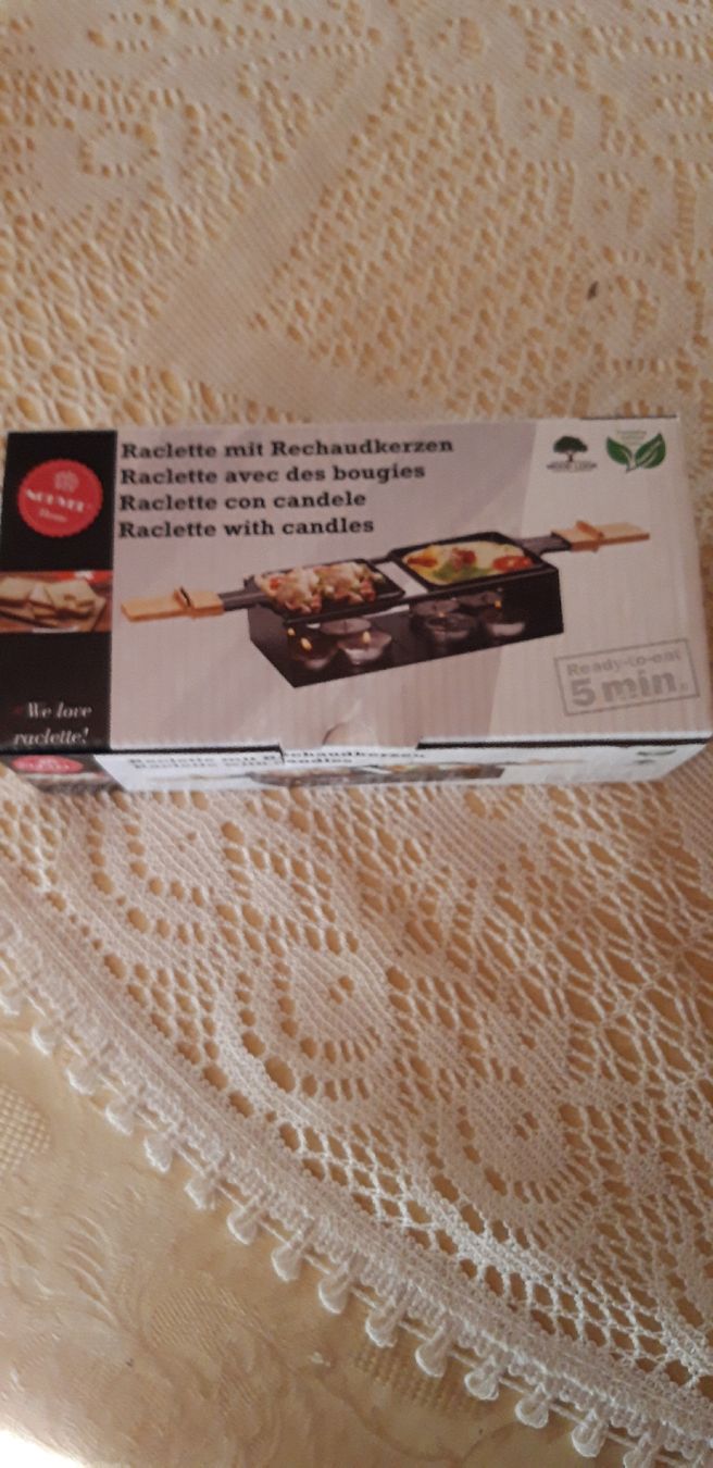Küchengeräte: Raclette-Öfeli mit Rechaudkerzen. NEU – Neu und originalverpackt aus Neuenhof von elRey123 2
