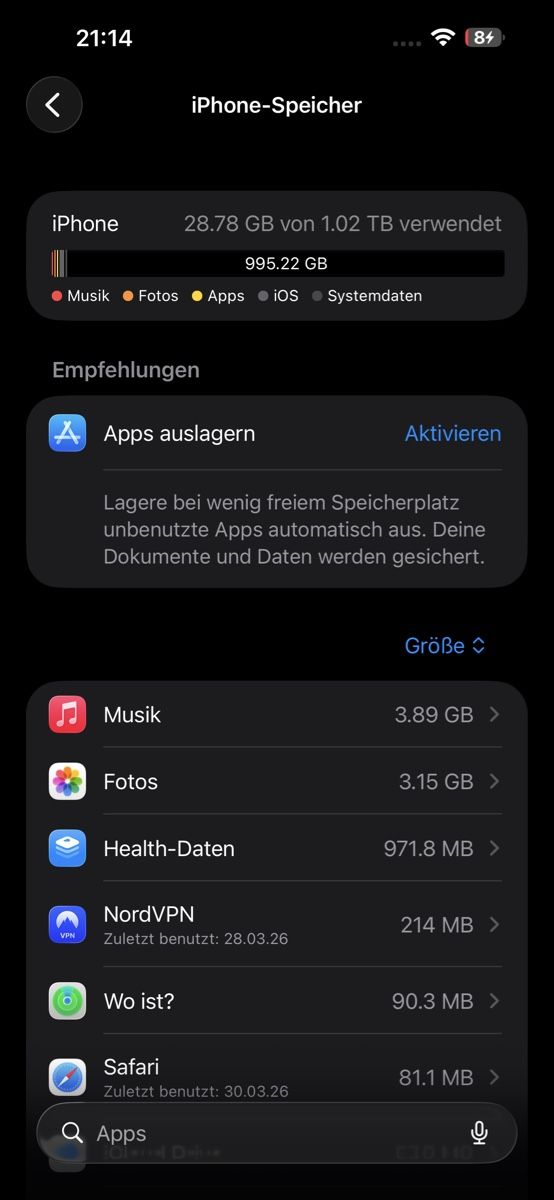 Apple Handys / Smartphones: iPhone 14 Pro Max, 1TB – Gebraucht aus Chur von den_ml2z 4