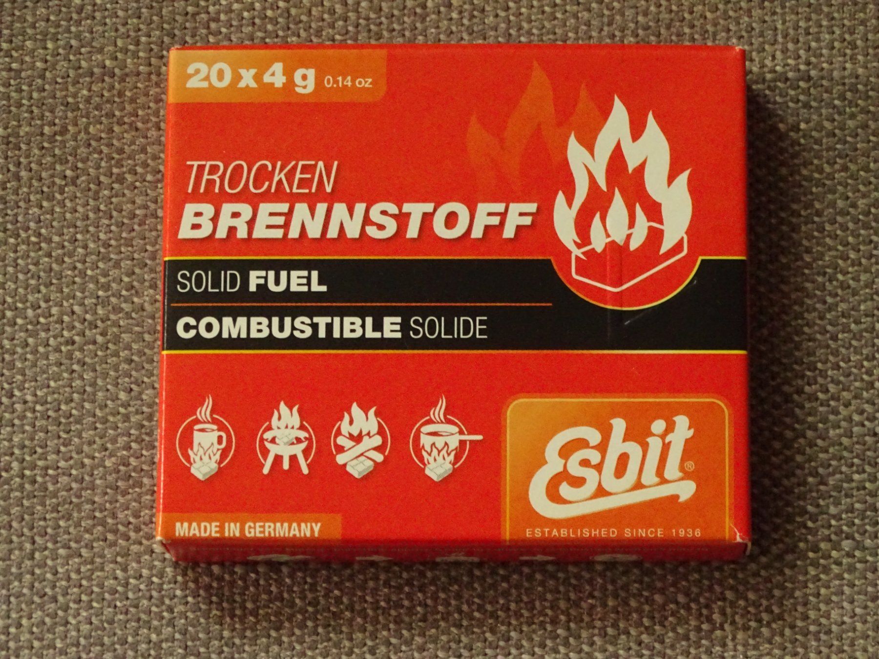 Kit di modellismo & Modellini statici: Esbit Trockenbrennstoff solid fuel Dampfmaschine – Nuovo e nell'imballaggio originale da Hirzel venduto da Musicman03