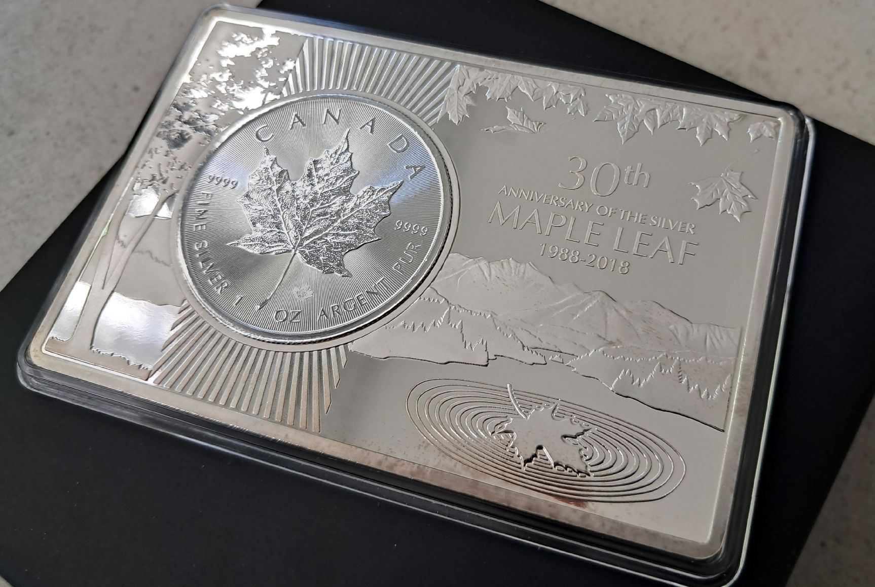 Tutti le monete: 1 OZ Silber Maple Leaf 2018 in Barren: Lim: 5000 Stk – Nuovo (secondo la descrizione) da Weinfelden venduto da shopping-island
