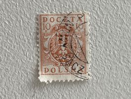 Polen Briefmarke