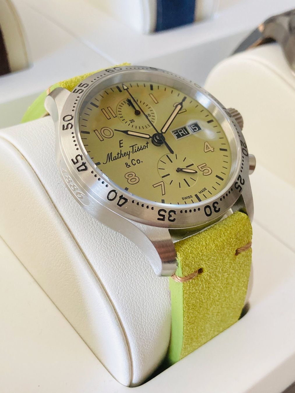 Uhren: Mathey Tissot TYPE 21 CHRONO AUTOMATIC. L.E. New %Soldes% – Neu und originalverpackt aus Genève von GLwatchsa 2