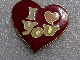 Ansteckpin 255: I Love you