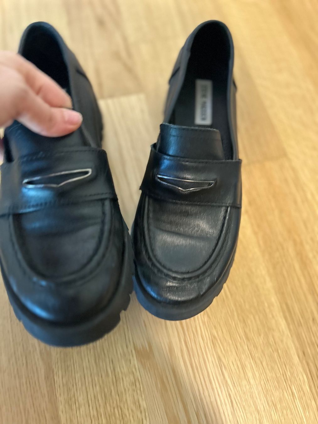 Steve Madden Scarpe da donna: Schuhe Steve Madden Leder Schwarz Groesse 38.5 – Nuovo (secondo la descrizione) da Zürich venduto da Dailychic 2