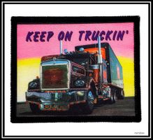 Aufnäher *KEEP ON TRUCKIN'* - Nr. C-459