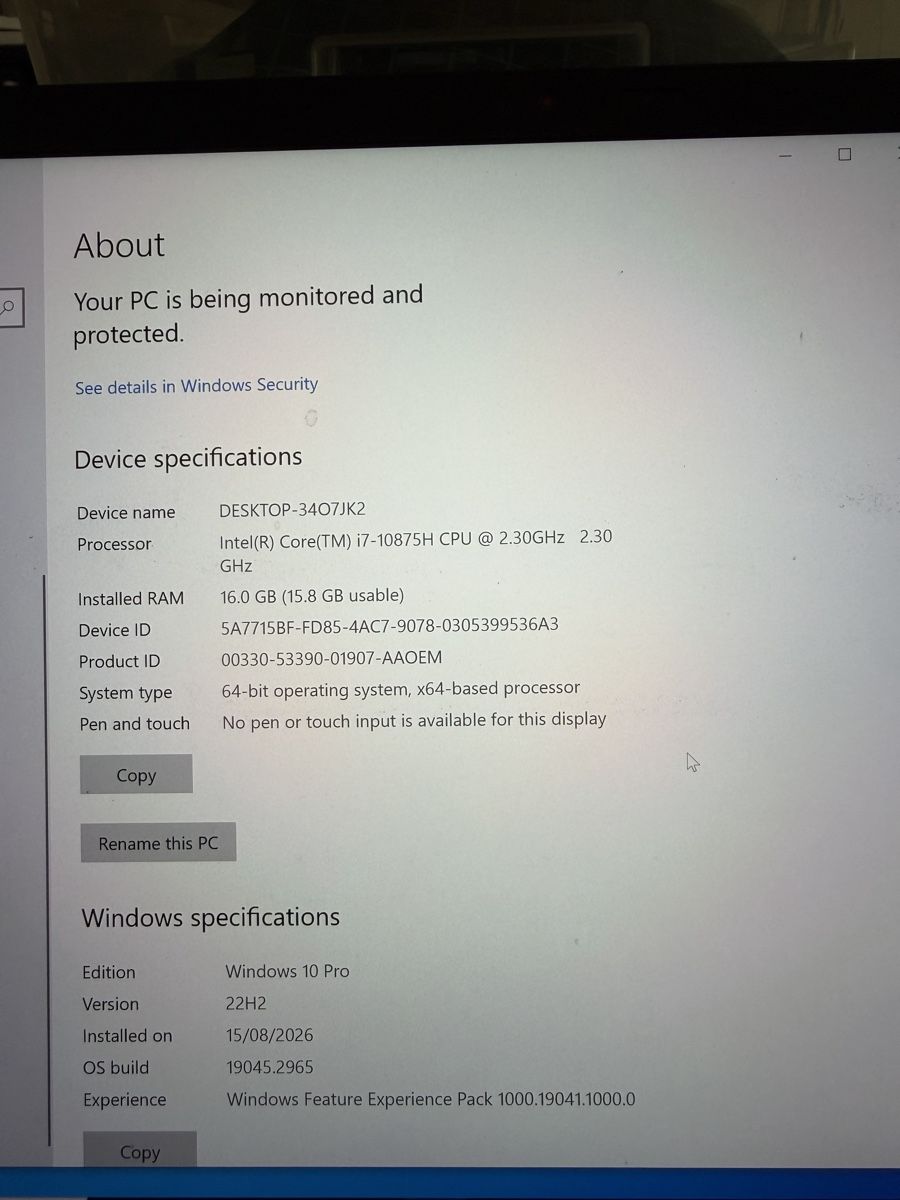 Lenovo Notebook: Lenovo ThinkPad P1 Gen3 – Usato da Zürich venduto da ceinem 3