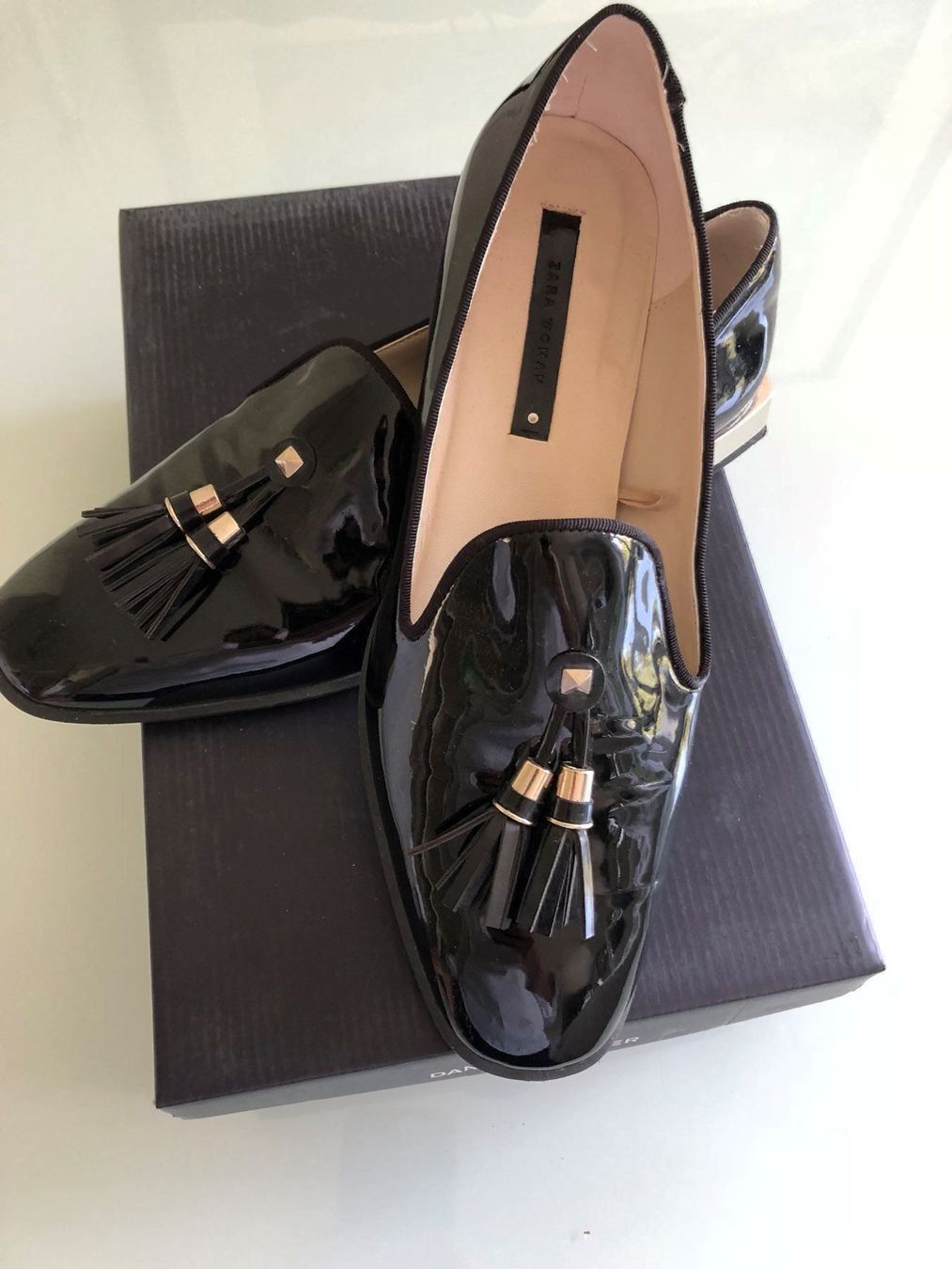 Scarpe da donna: Loafer Lack Schuhe Schwarz – Usato da Adliswil venduto da Jessik0 5