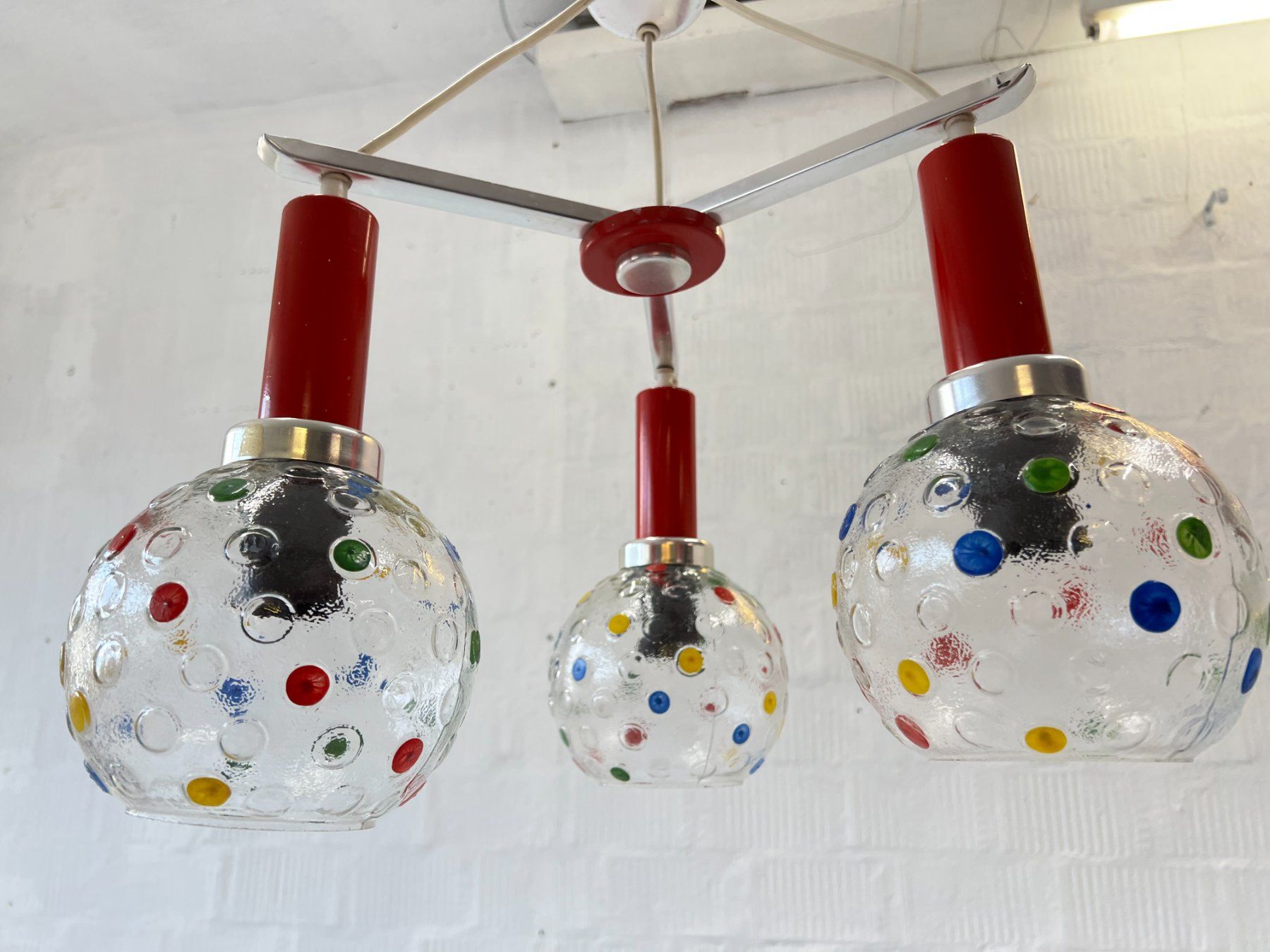 Lampadari & plafoniere: 70er Jahre Deckenlampe – Usato da Walzenhausen venduto da stilvollwohnen 4