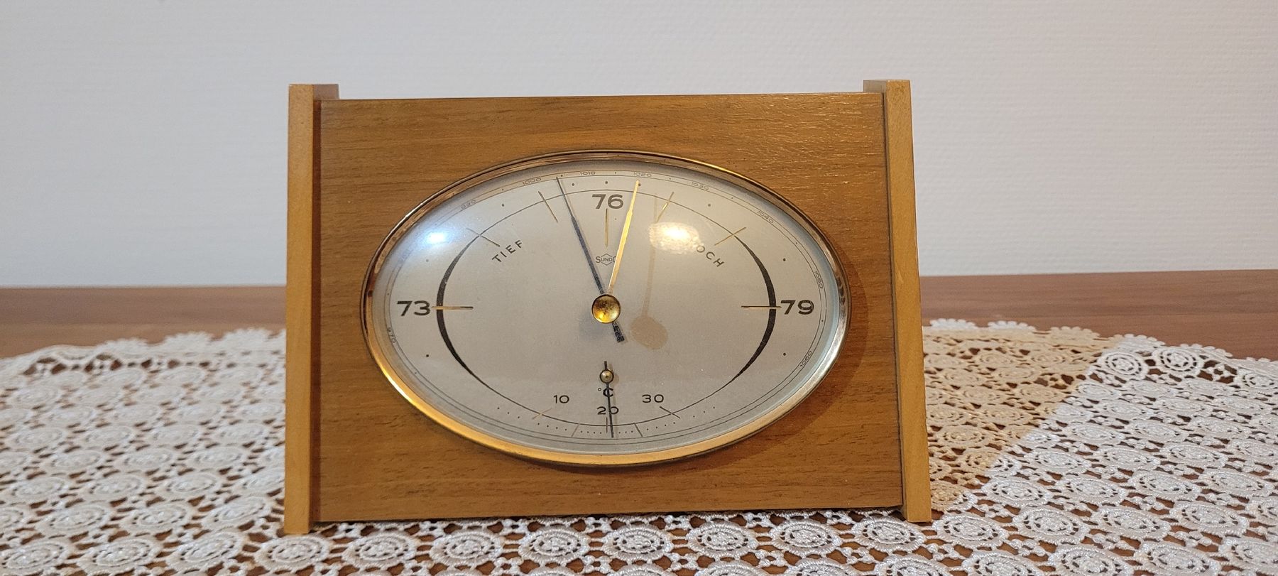 Altro per la casa: Barometer mit Thermometer 1940 – Usato da Schönholzerswilen venduto da jackdanielsy 1