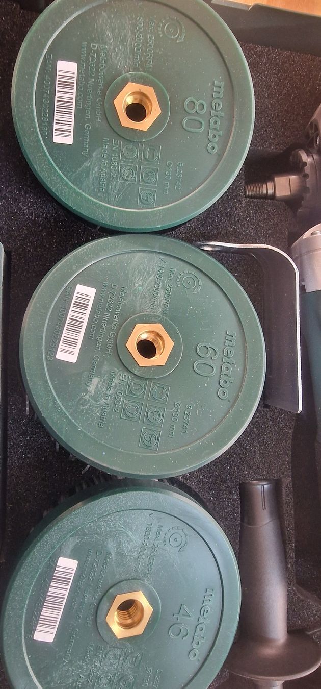 Metabo Schleifen & Polieren: Metabo Bürstenschleifer – Neu und originalverpackt aus Willisau von romakl 2