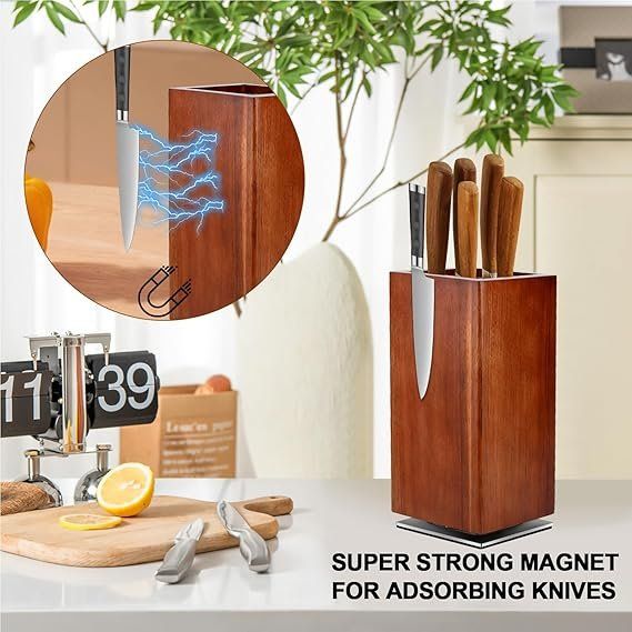 Messer: Messerblock Magnetisch, 360° Drehbarer Messerblock – Neu und originalverpackt aus Oberentfelden von sch_8bt6 5
