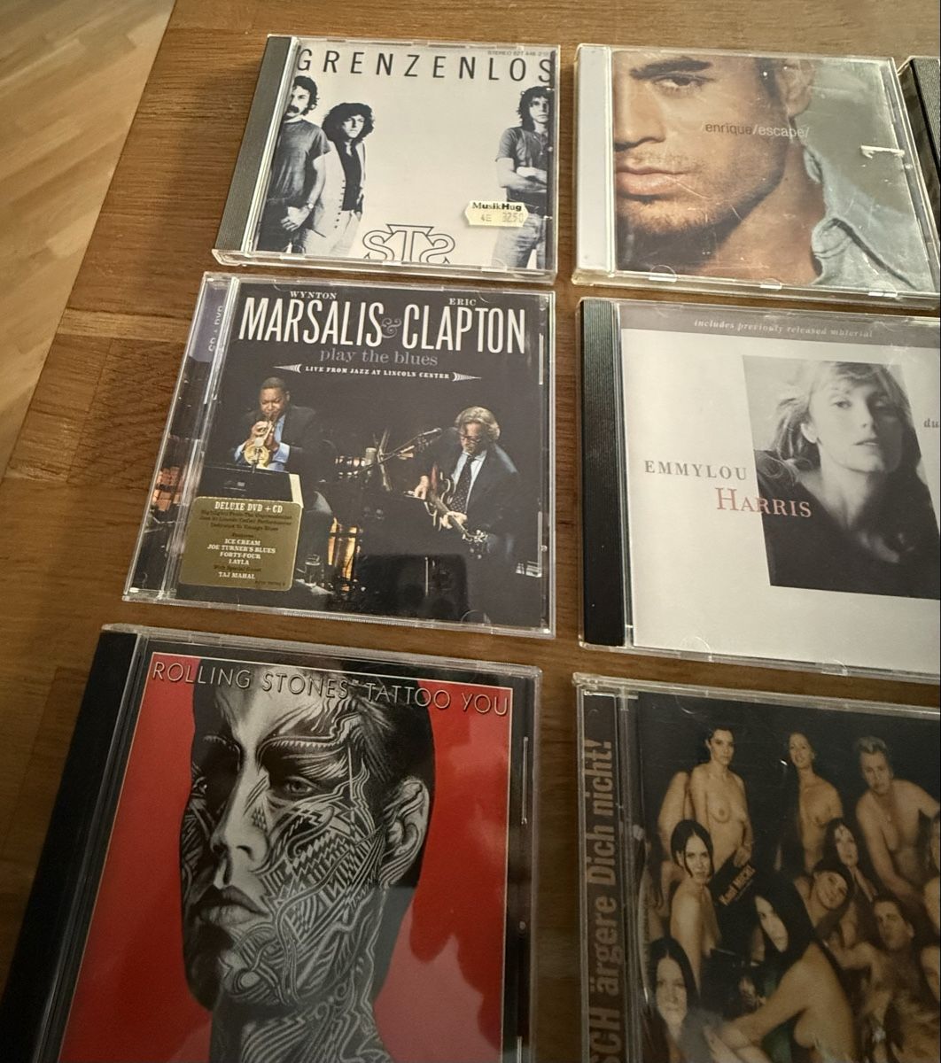 CD: CD Sammlung Eric, Clapton, Emmylou Harris, John Lee Hooker – Usato da Goldach venduto da Messerguru 1