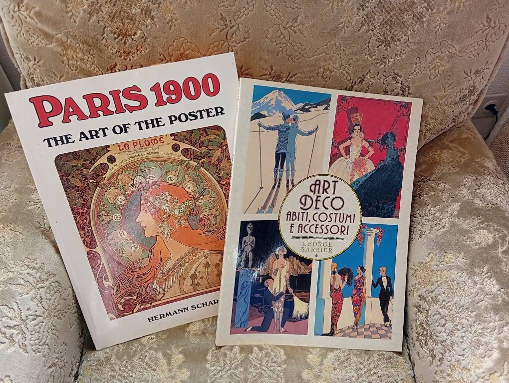 Posters & Illustrations: Libri vintage di poster arte e moda – D'occasion à Vezio par 41181