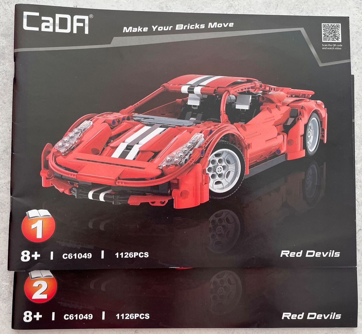 Kit di costruzioni: Cada C61049 (Ferrari 488) – Usato da Weisslingen venduto da retob66 1