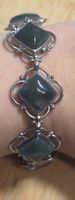 Moosachat Edelstahl Armband E