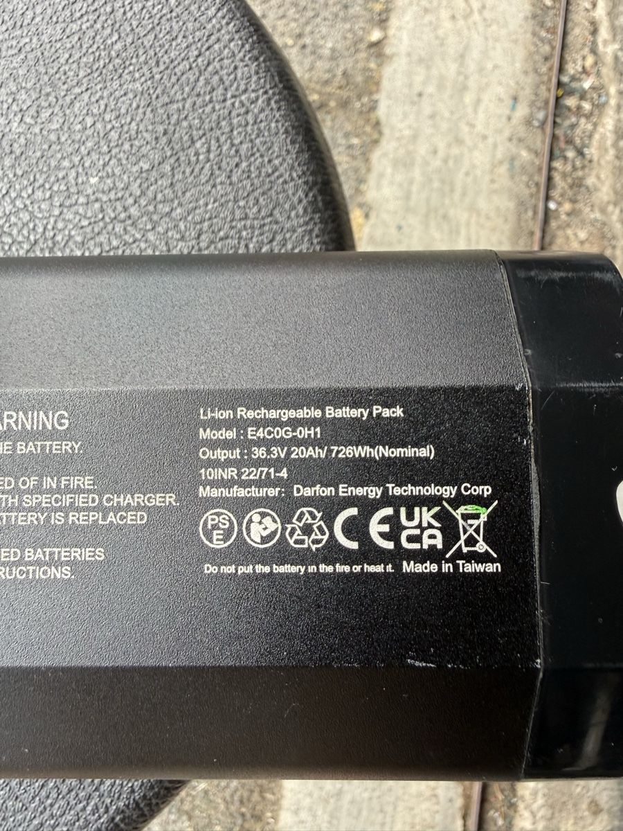 Batterie: Thömus lightreider E2 Akku 726wh – Usato da Oberentfelden venduto da lam_vj88 1