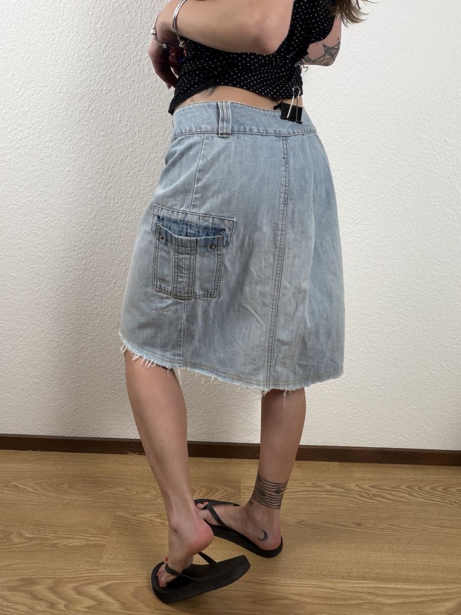 Jupes: Denim skirt light blue – D'occasion à Knonau par Grapesvintage 2