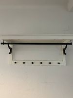  IKEA HEMNES Wandgarderobe Hutablage, weiß, 85 cm