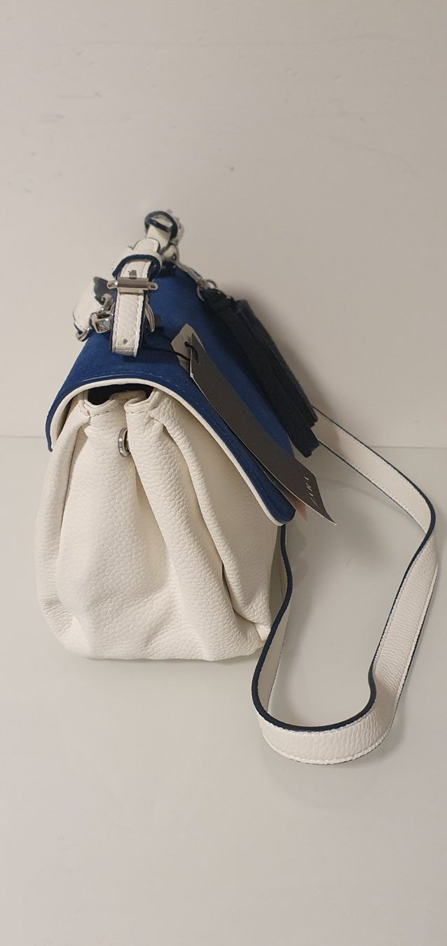 Zara Borse da donna: Handtasche Blau/weiss Neu – Nuovo (secondo la descrizione) da Stansstad venduto da InStyle8 3