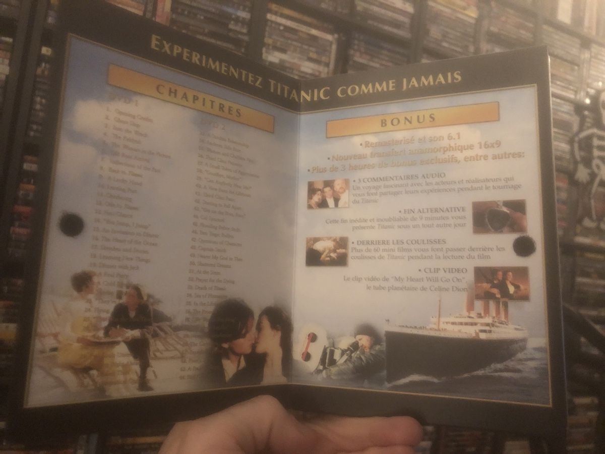 Tutti i DVDs: Titanic édition spéciale 2 dvds – Difettoso da Lausanne venduto da fransadpop 1