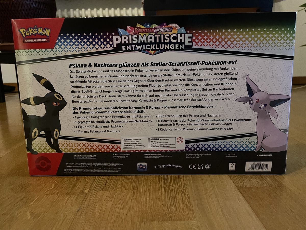 Pokémon Carte collezionabili: Pokemon Prismatic Evolutions Premium Figure Collection DE – Usato da Wallisellen venduto da ale_v9vd 2