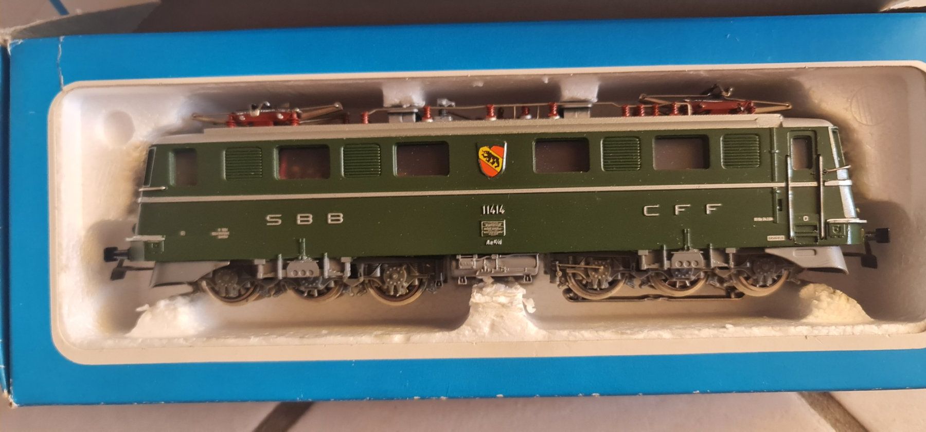 Märklin Modellini di ferrovie: Märklin Schweizer E-Lokomotive 11414 11414 – Usato da Meiringen venduto da Logia 1