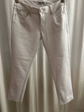 Hose weiss elastic slim, Gr. S/M (38 / 40)