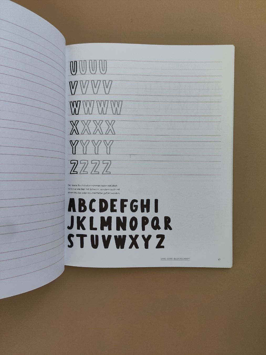 Libri: Hand Lettering Übungsheft – Usato da Mönchaltorf venduto da sof_8csr 1