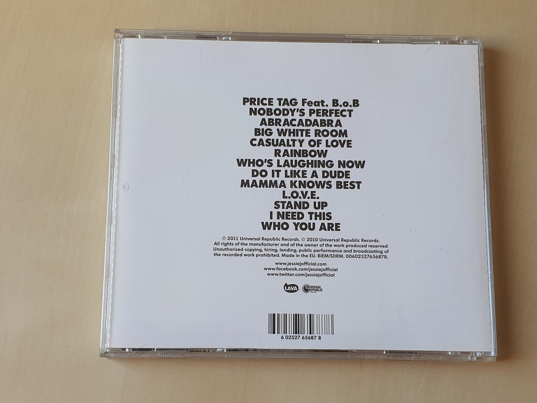 CDs: Jessie J Who you are – D'occasion à Stansstad par collectorsshop 1