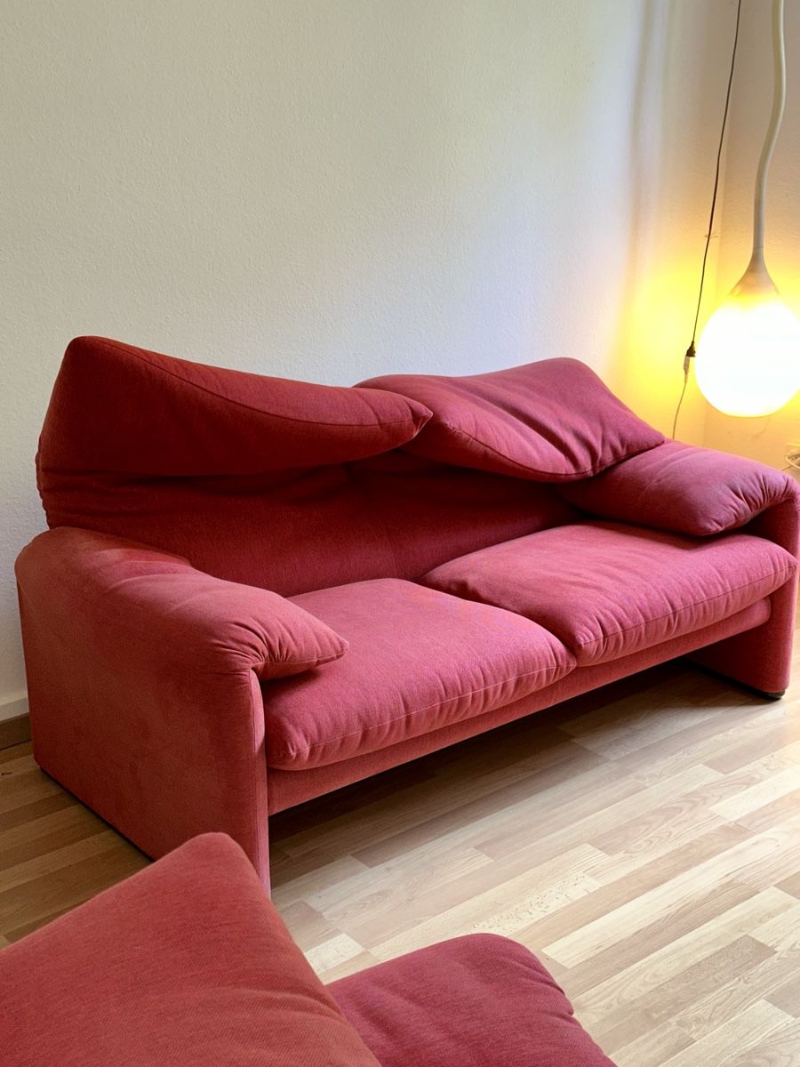 Divani: Cassina Maralunga Sofa, Sessel und Ottoman – Usato da Zürich venduto da N-Habegger 7