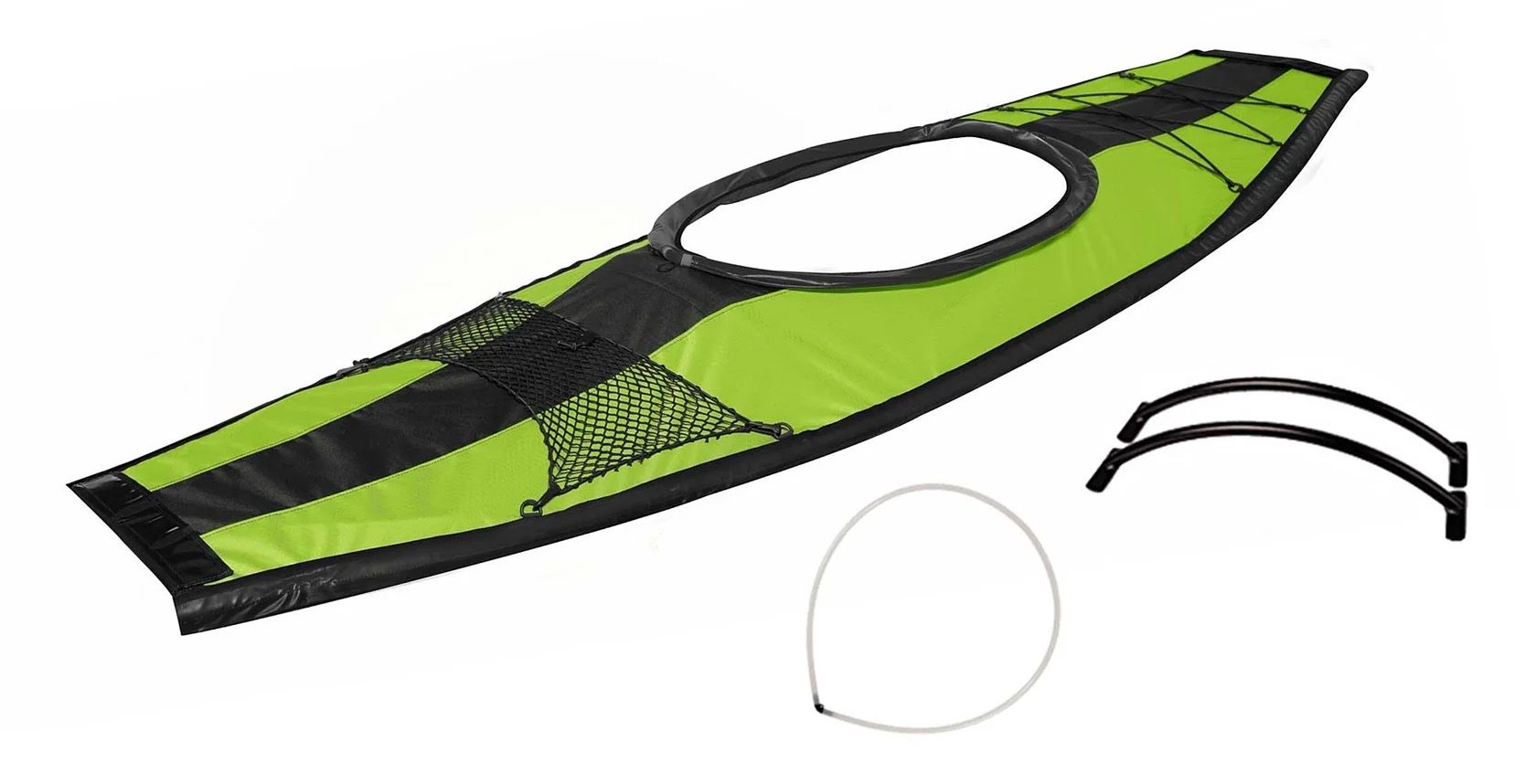 Gumotex Boote: 2 neuwertige RUSH1 inkl. Decksabdeckung und Spritzdecke – Neu (gemäss Beschreibung) aus Mönchaltorf von KR.TI 3