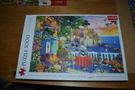 Puzzle 1000 Teile - Sicht im Cinque Terre