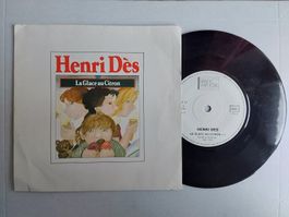 Vinyl Single Promo - Henri Dès - France 1988