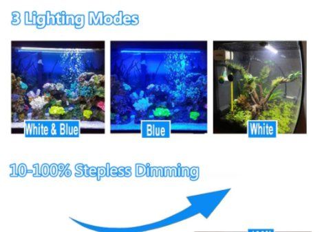 Lampade: LED Aquarium Beleuchtung – Nuovo e nell'imballaggio originale da Amriswil venduto da Ravinvida 4