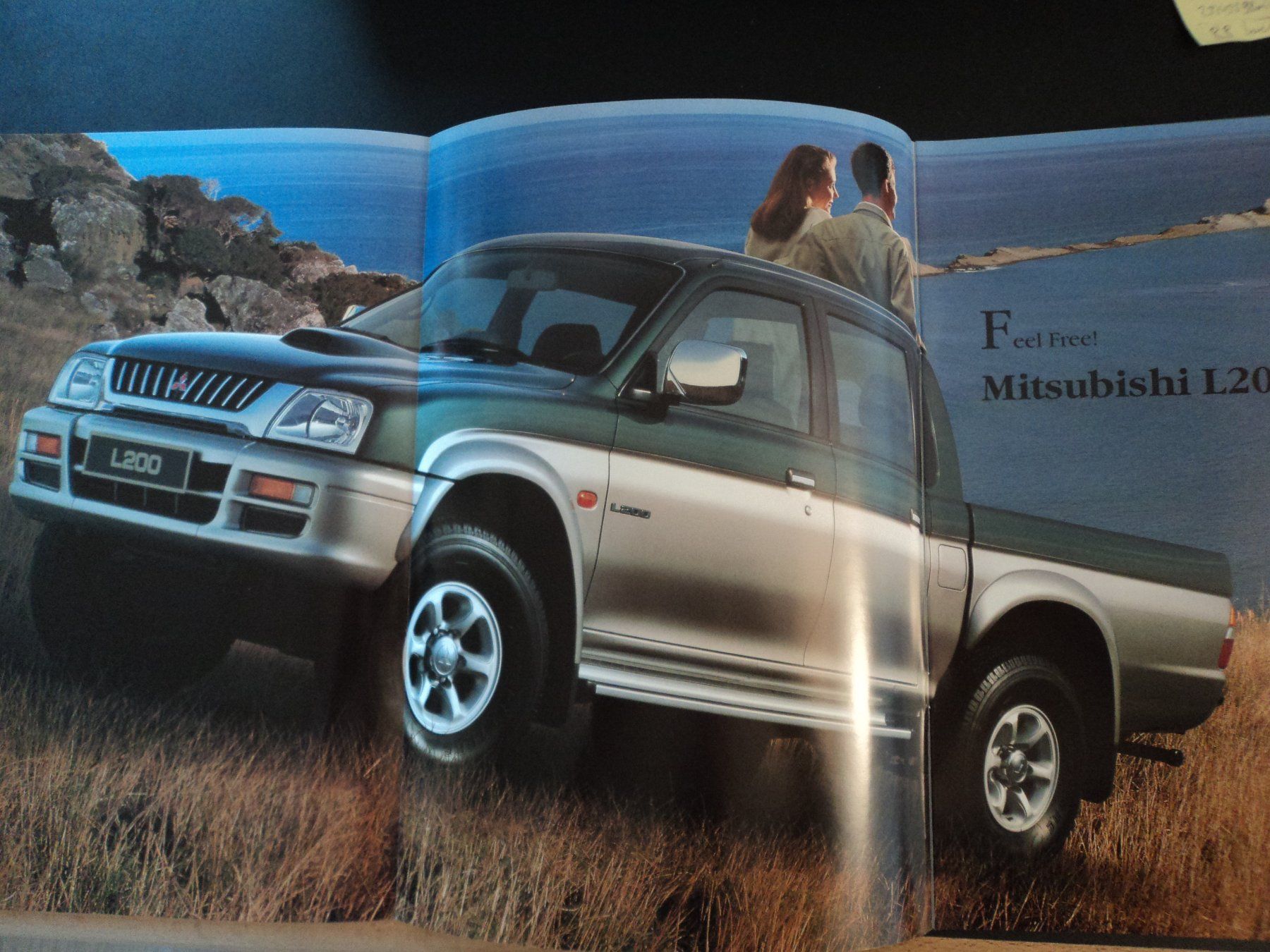 Mitsubishi Documents: Prospekt Mitsubishi L200 1999 – D'occasion à Schwarzenburg par modelCARama