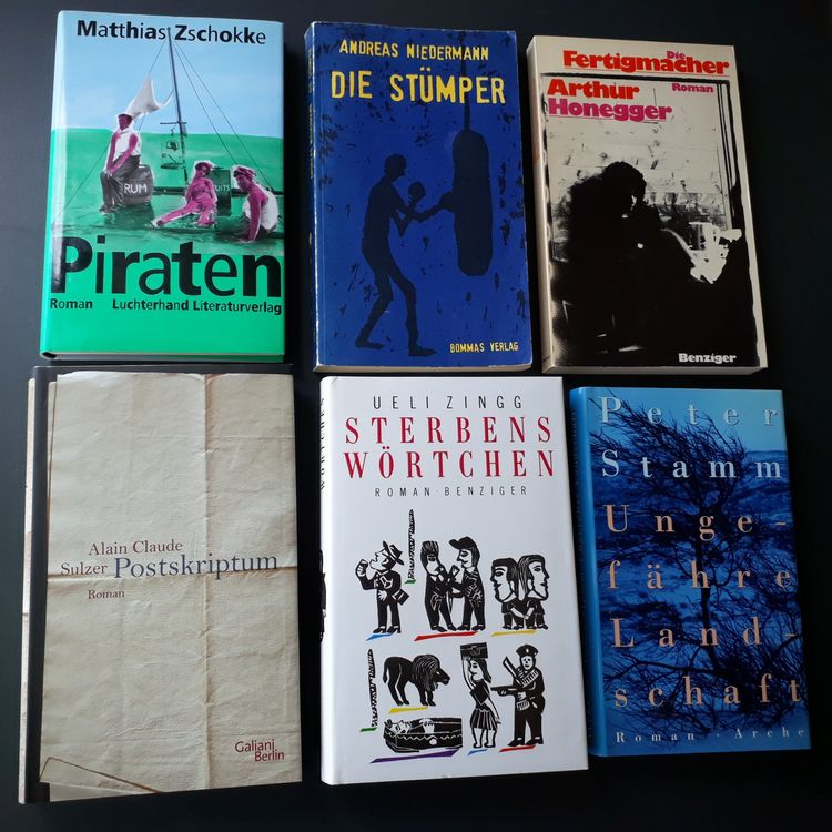 Sechs Romane Schweizer Literatur Kaufen auf Ricardo