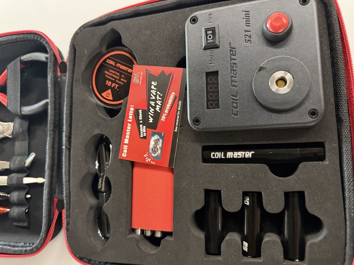 Autres tabacs: Coil Master Wickelstation mit Zubehoer Set – Neuf (Voir description) à Rotkreuz par perlengott 3