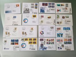 Moderne Attraktive Briefpost Abgestempelt RÜEGSBACH