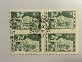 1930, Jungfrau, neue Zeichnung SBK:179, mit Attest